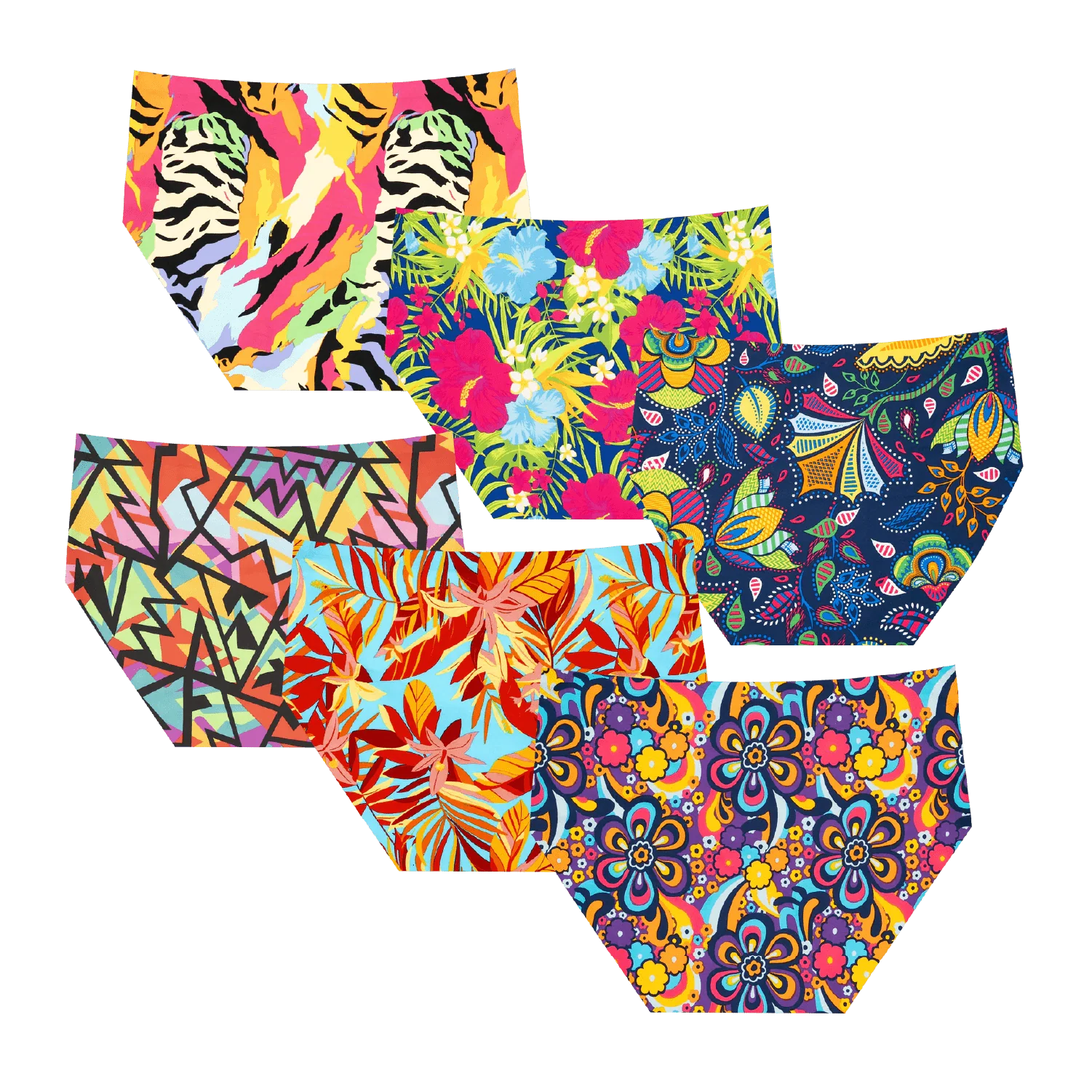 Bargain Bums Bundle - Ladies Seamless Full Briefs 6 Pack - Image 2