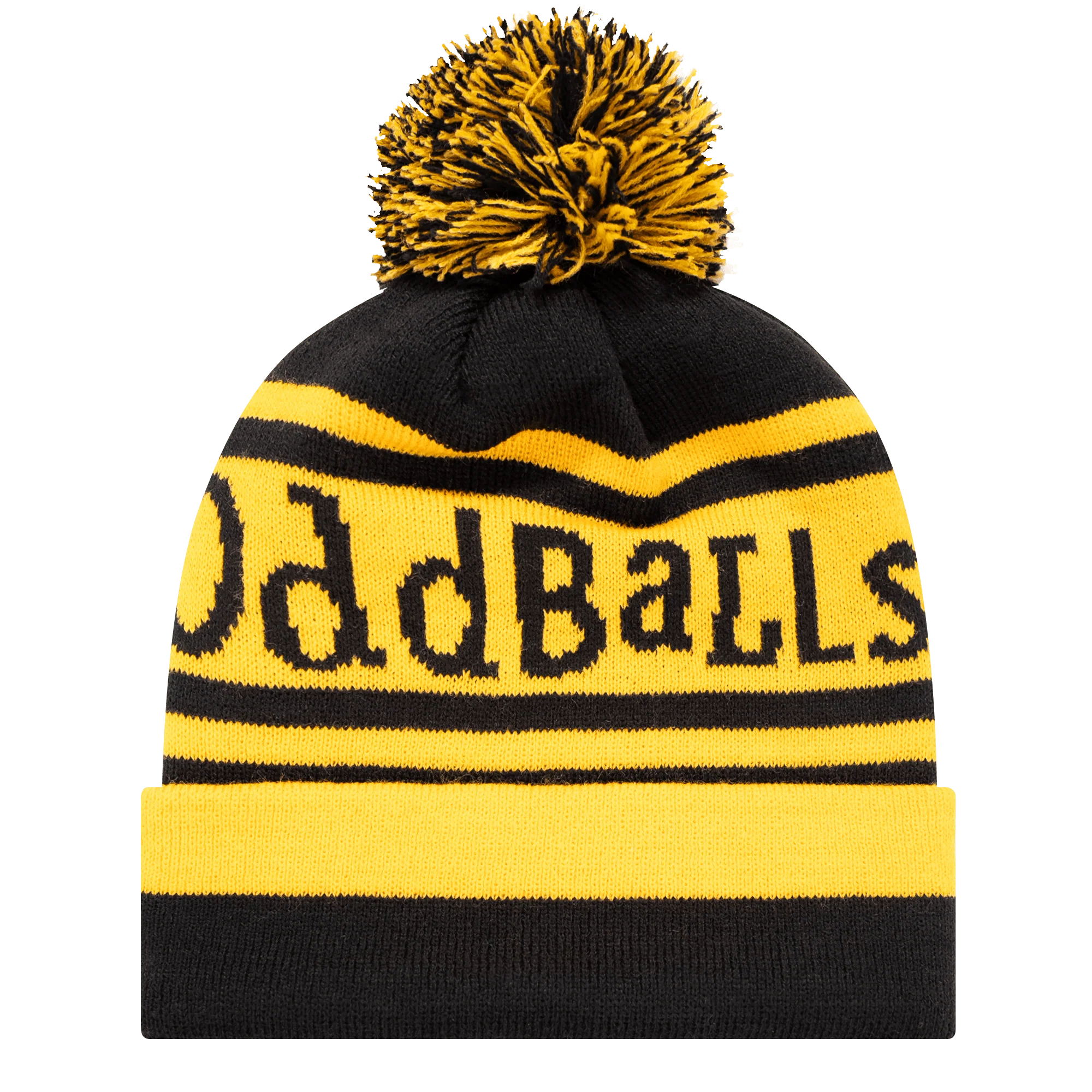 Black | Amber - Bobble Hat