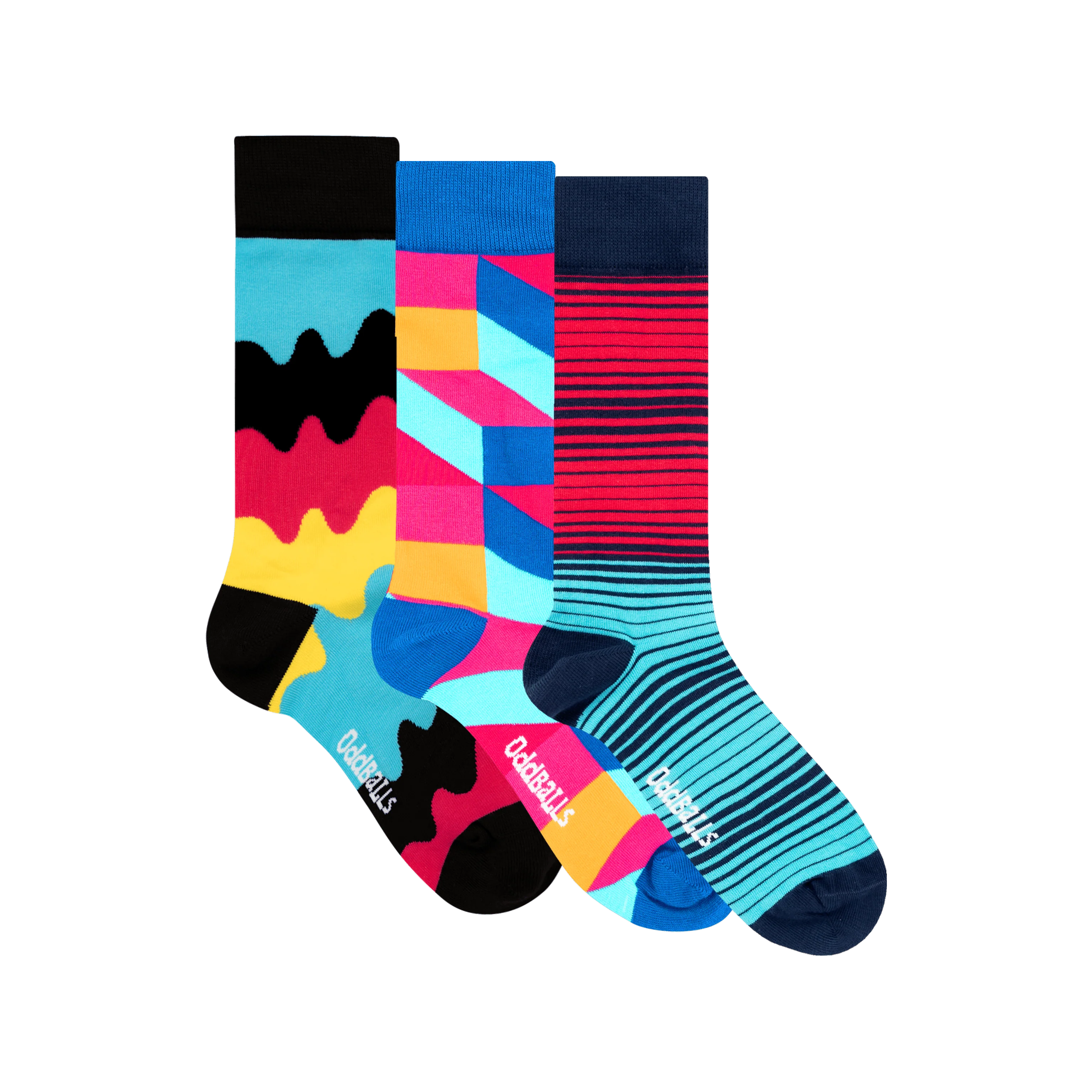 Cyan Bundle - 3 Pack Sock Bundle