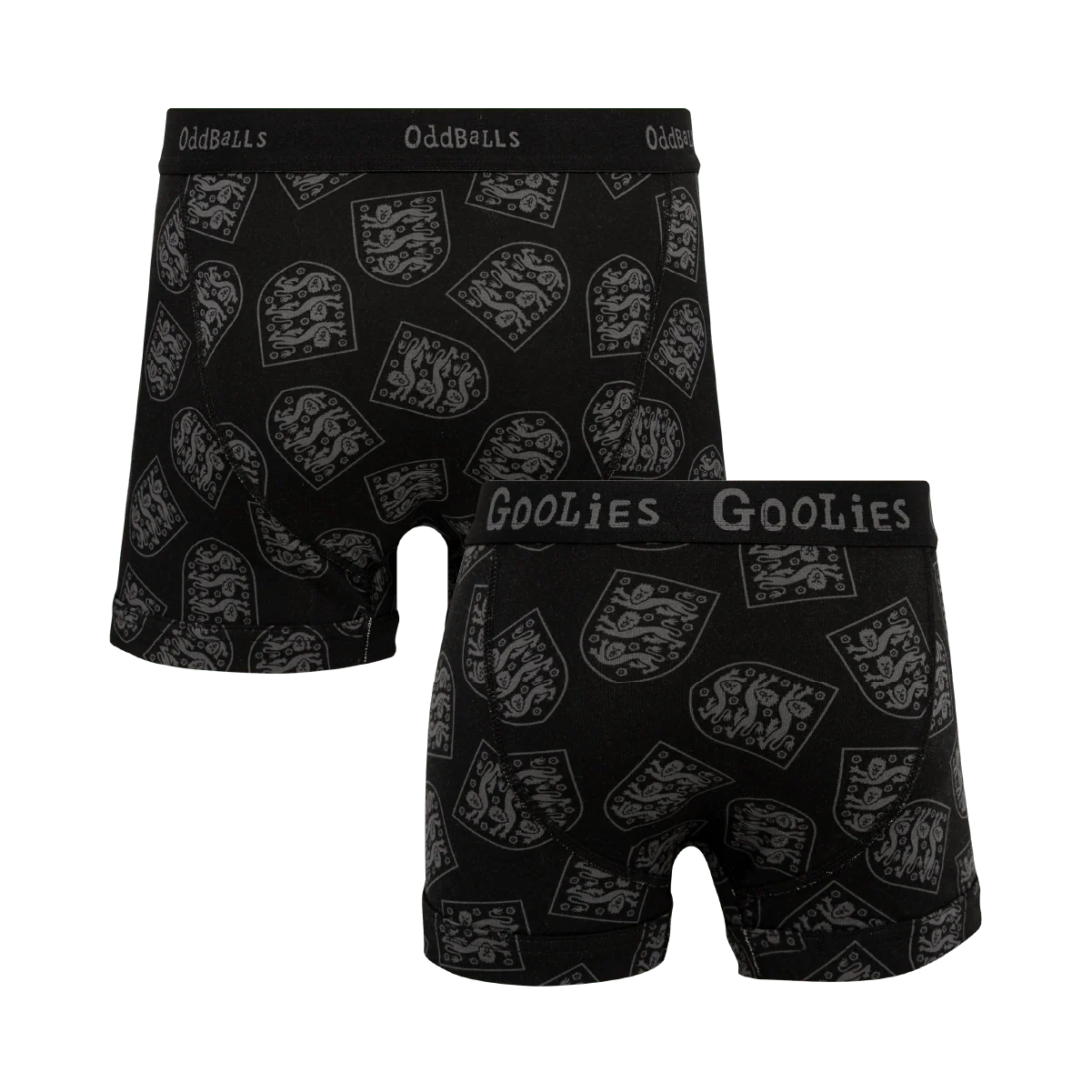 England FA Black - Dad & Lad Boxer Shorts Bundle - Image 2