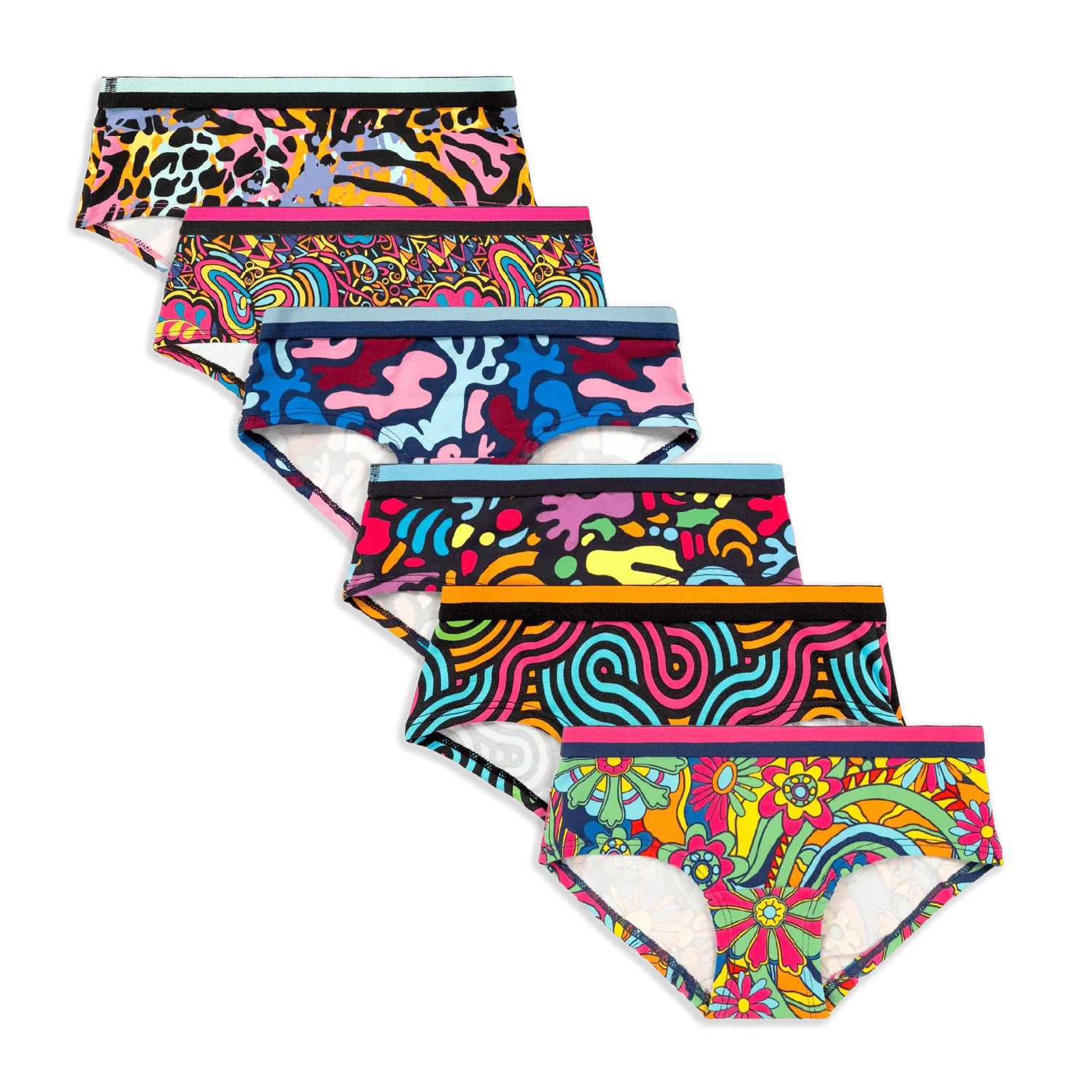 Cosy Cheeks Bundle - Girls Knickers 7 Pack