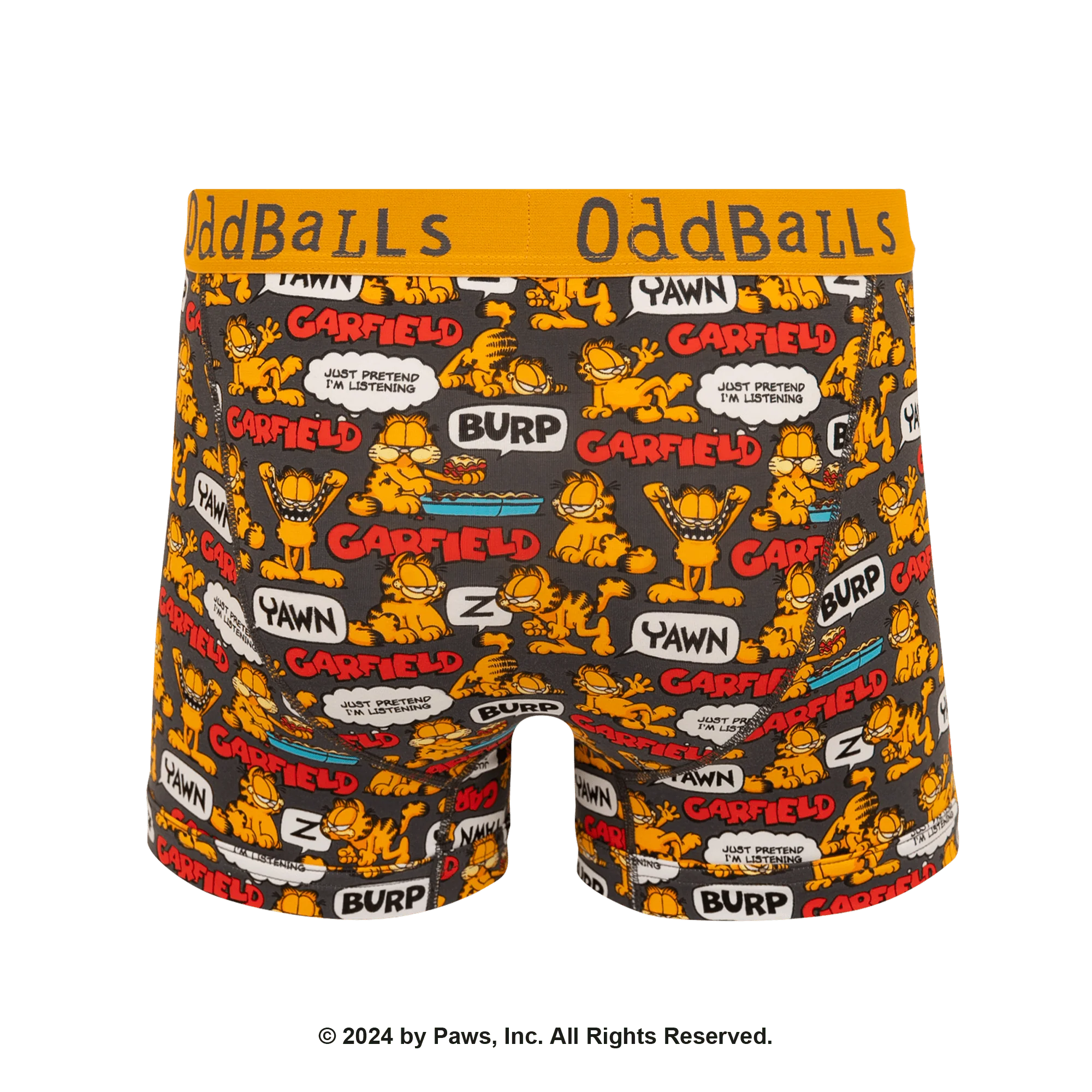 Garfield Grey - Mens Boxer Shorts - Image 2