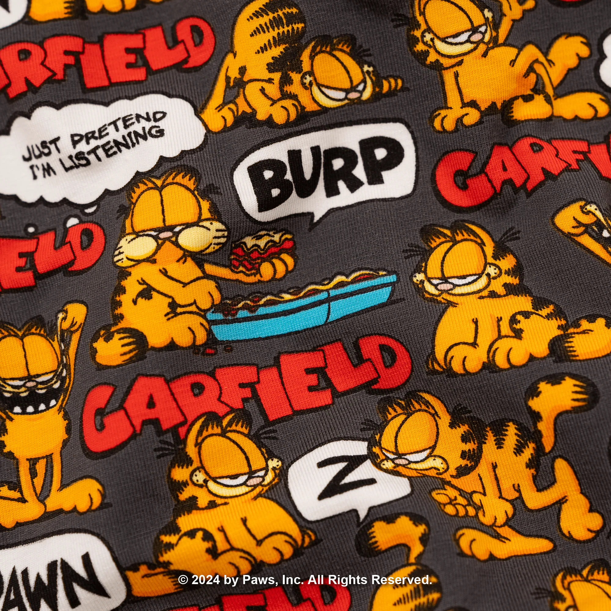 Garfield Grey - Ladies Boxers - Image 3