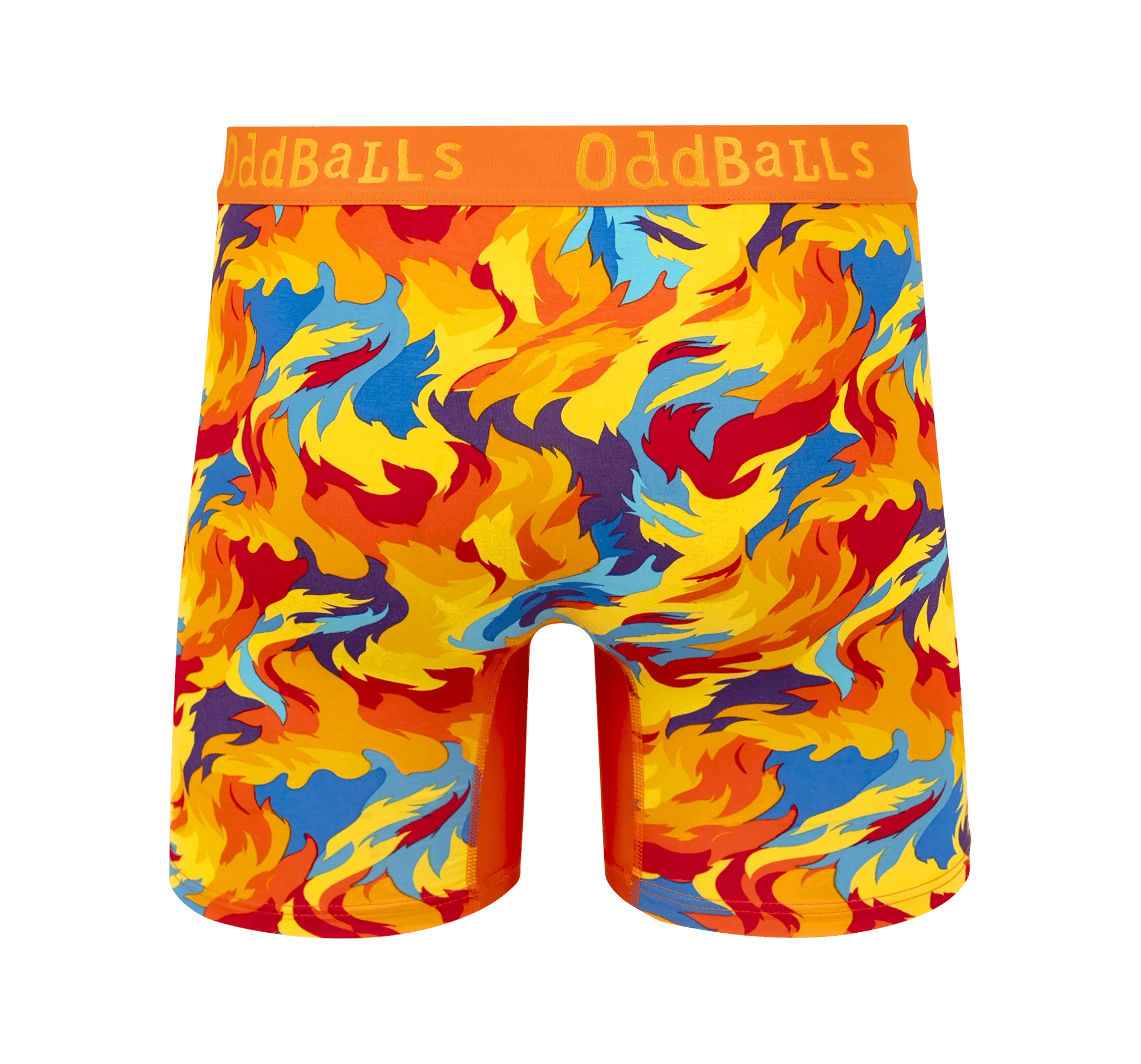 Great Balls of Fire - Mens Bamboo Boxer Shorts - Image 2