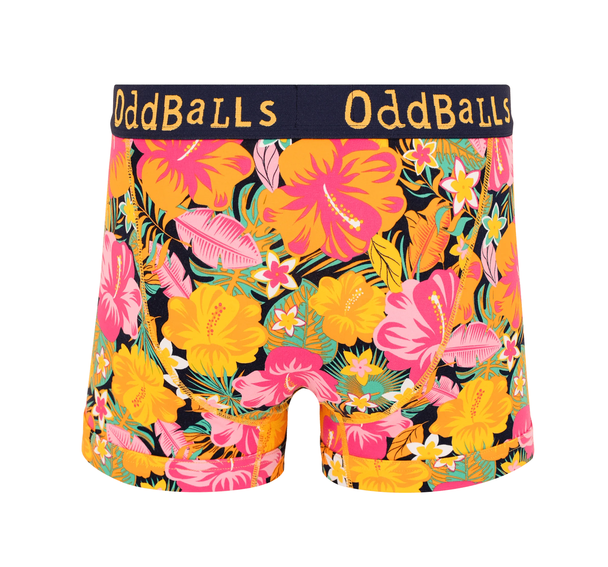 Hibiscus - Mens Cotton Boxer Shorts - Image 2