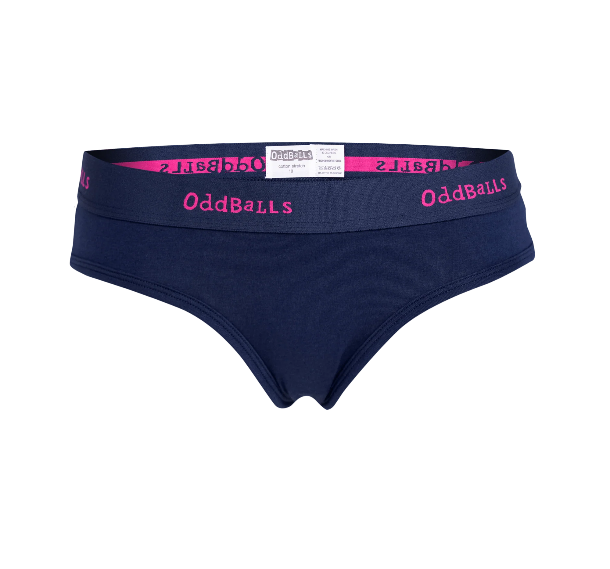 Navy & Magenta - Ladies Briefs