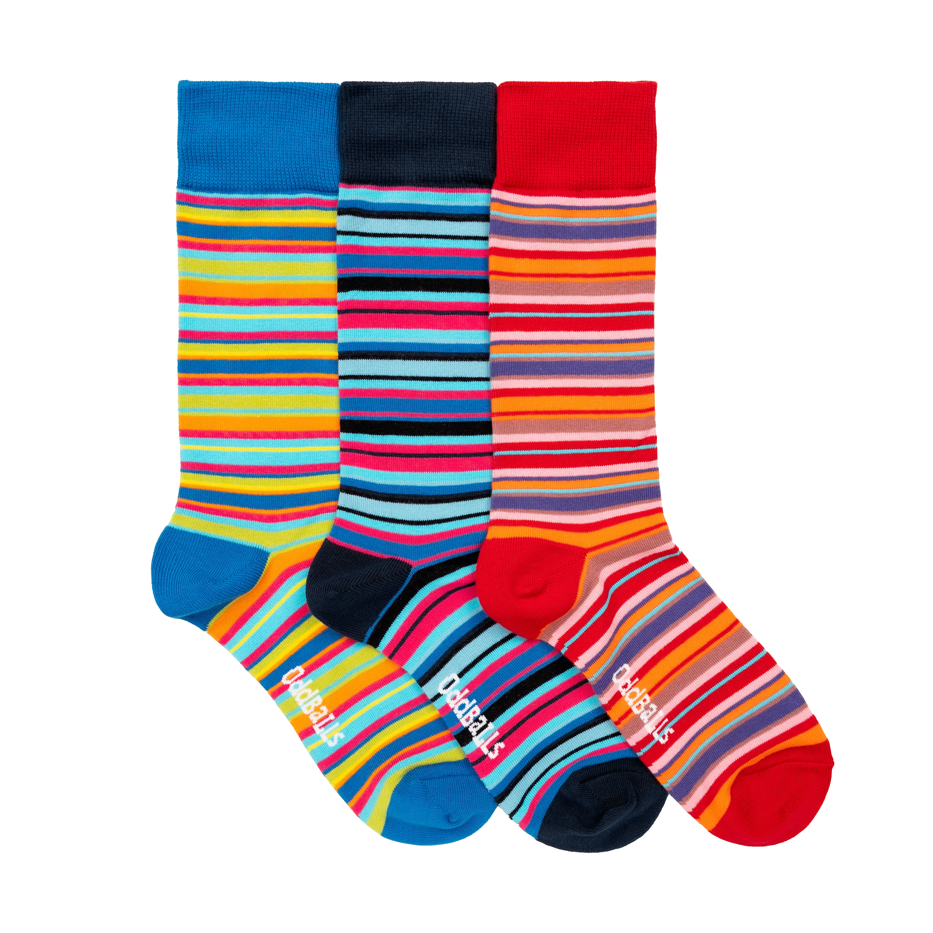 Lined Up Bundle - 3 Pack Sock Bundle