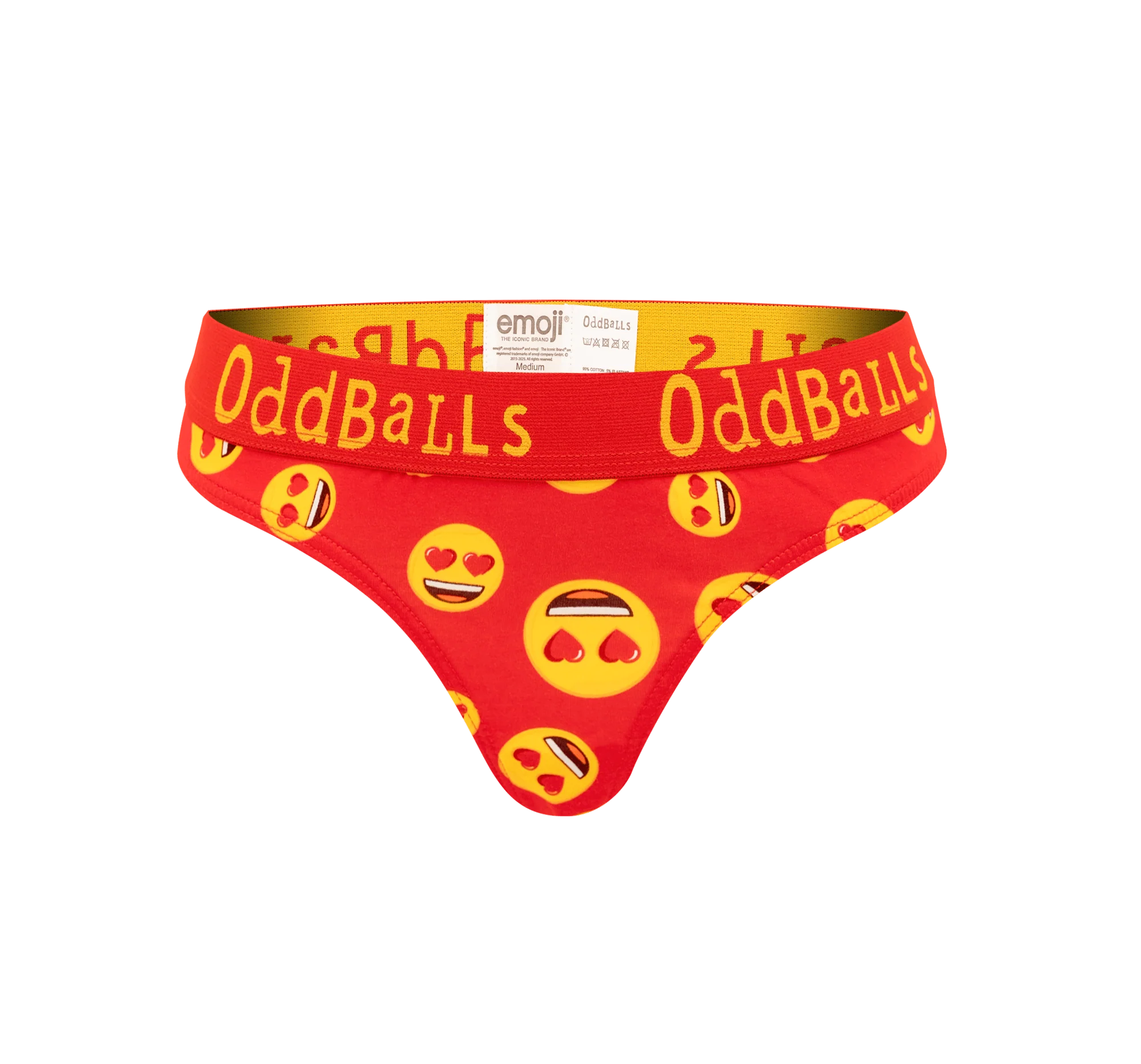 Love Heart Eyes - Ladies Thong - Image 2