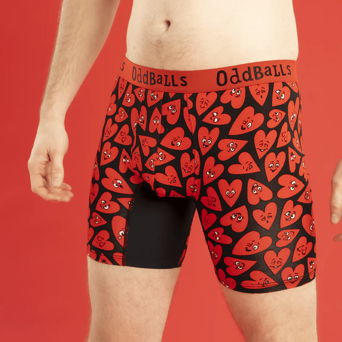 Loved Up - Mens Bamboo Boxer Shorts - Image 2