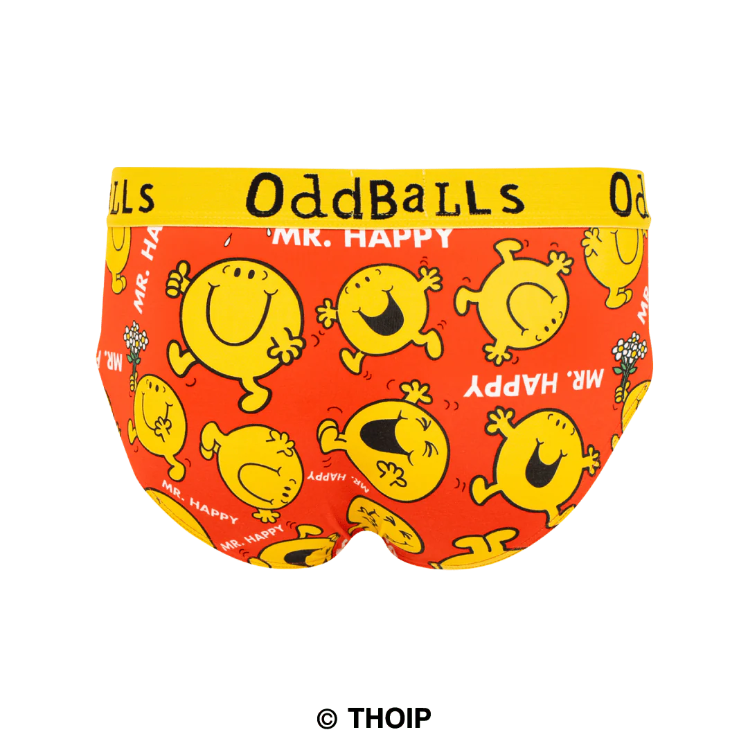 Mr Happy - Mr Men - Mens Briefs - Image 2