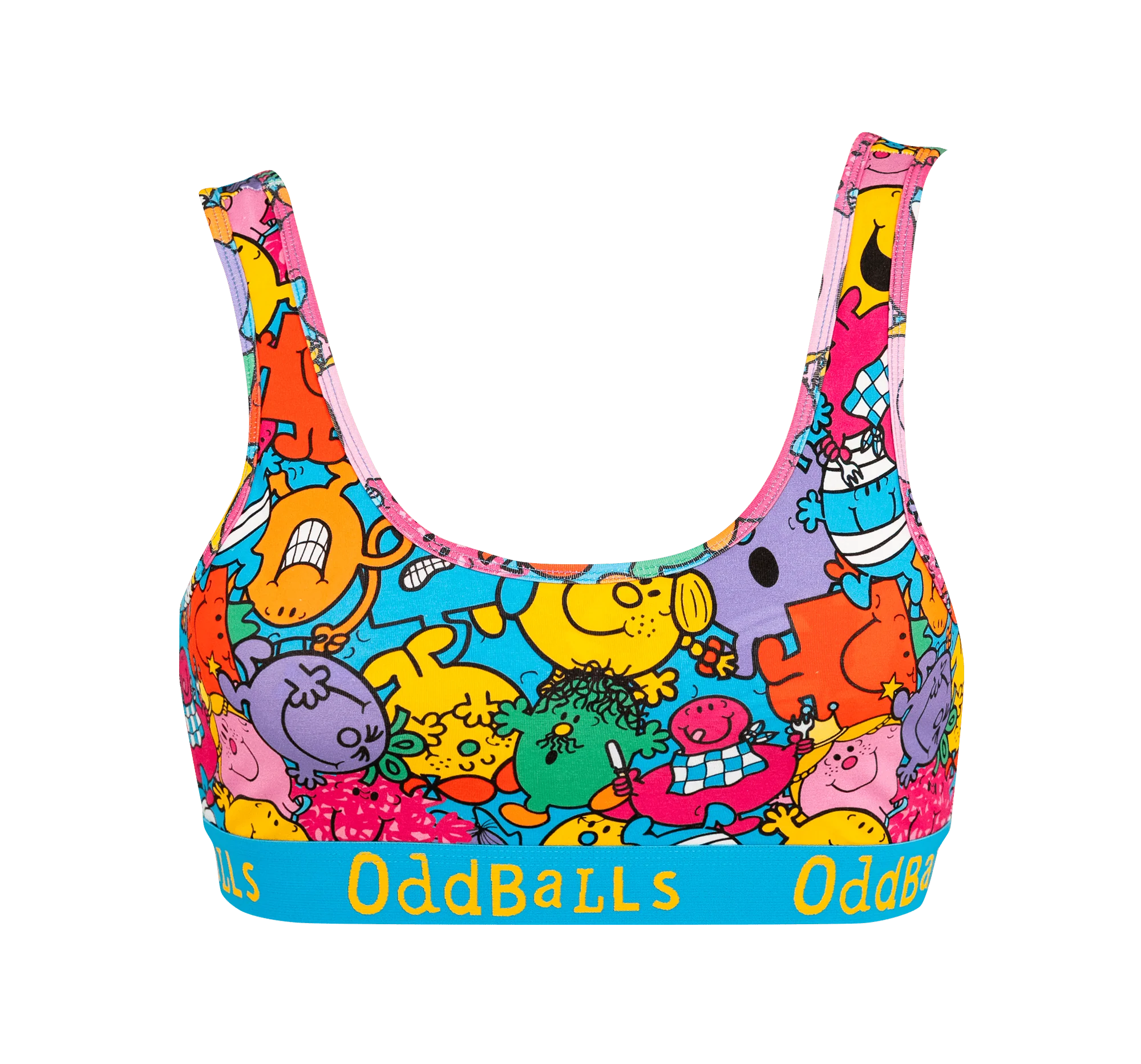 Mr Men Multi - Ladies Bralette