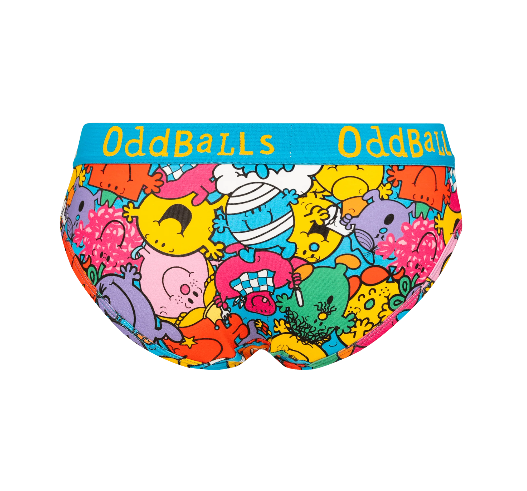Mr Men Multi - Ladies Briefs - Image 2