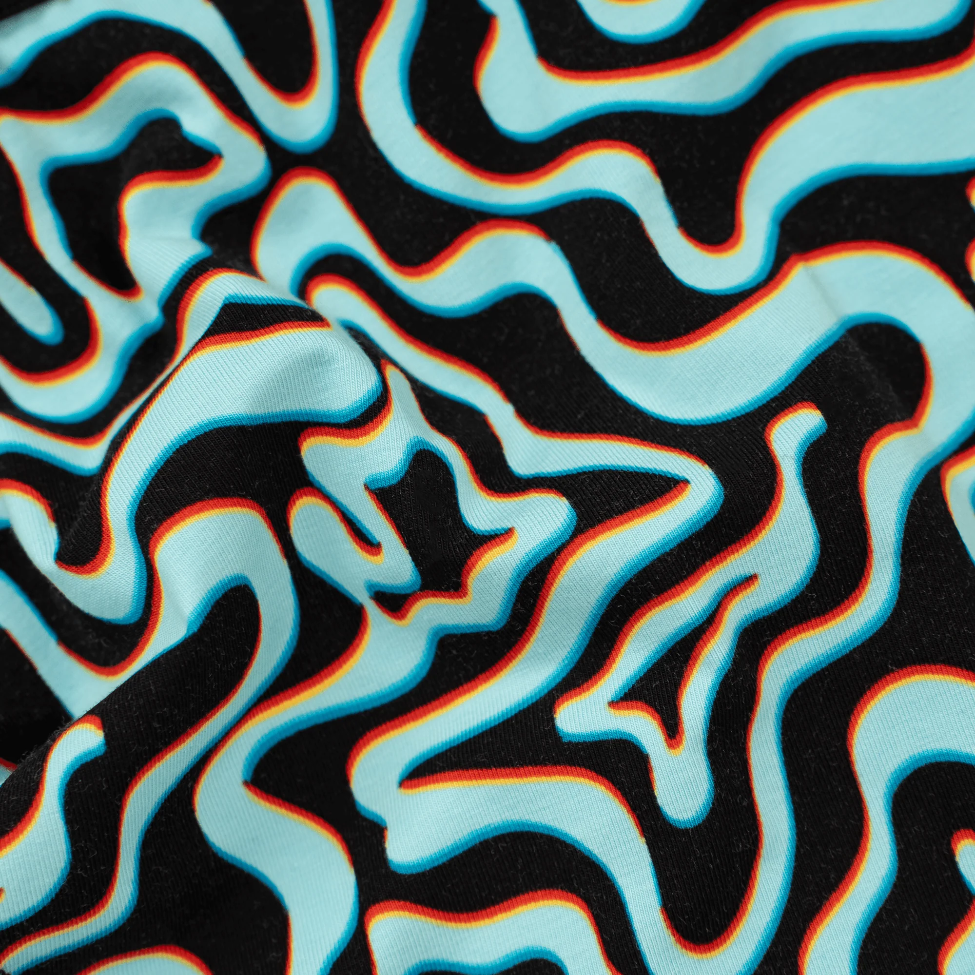 Neon Lava - Mens Cotton Boxer Shorts - Image 4