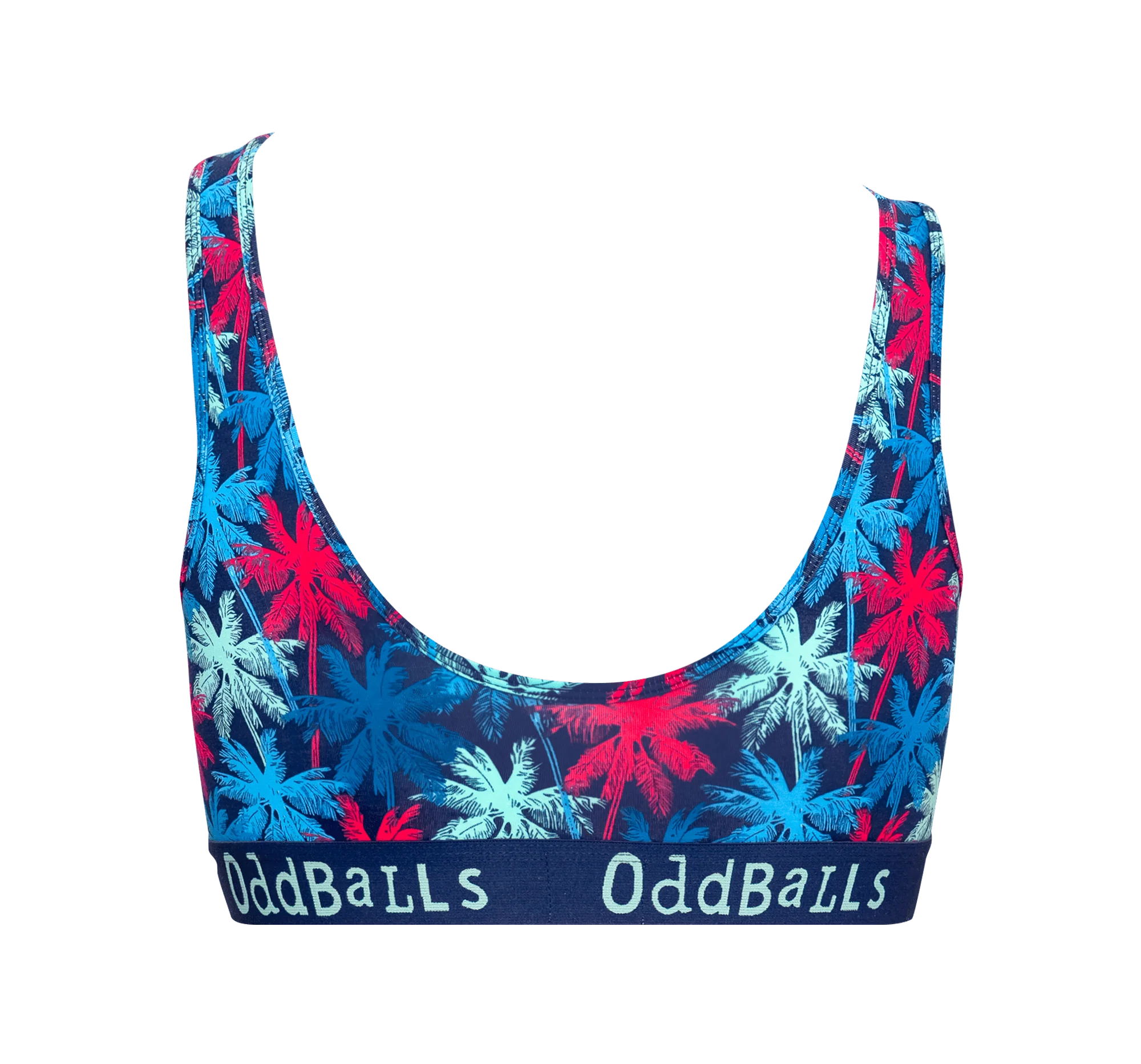 Palm Trees - Ladies Bralette - Image 2