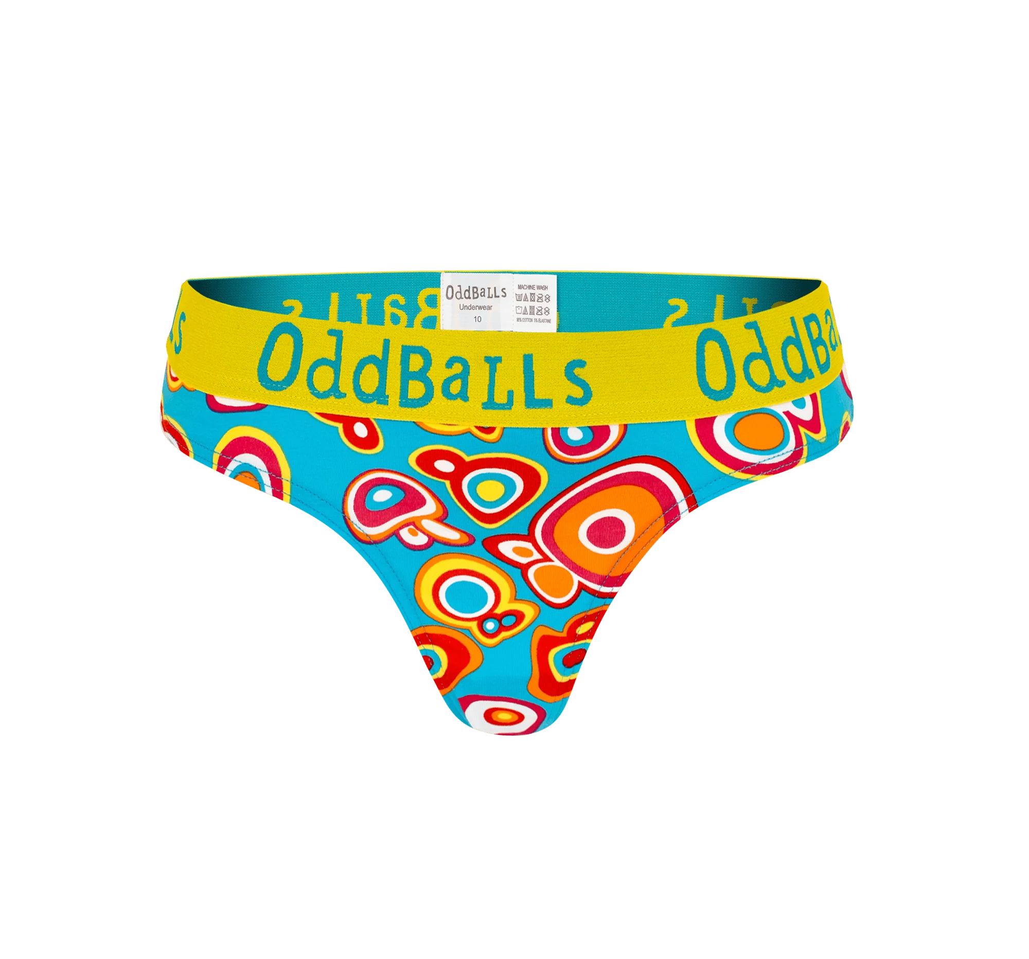 Psychedelic - Ladies Thong - Image 2