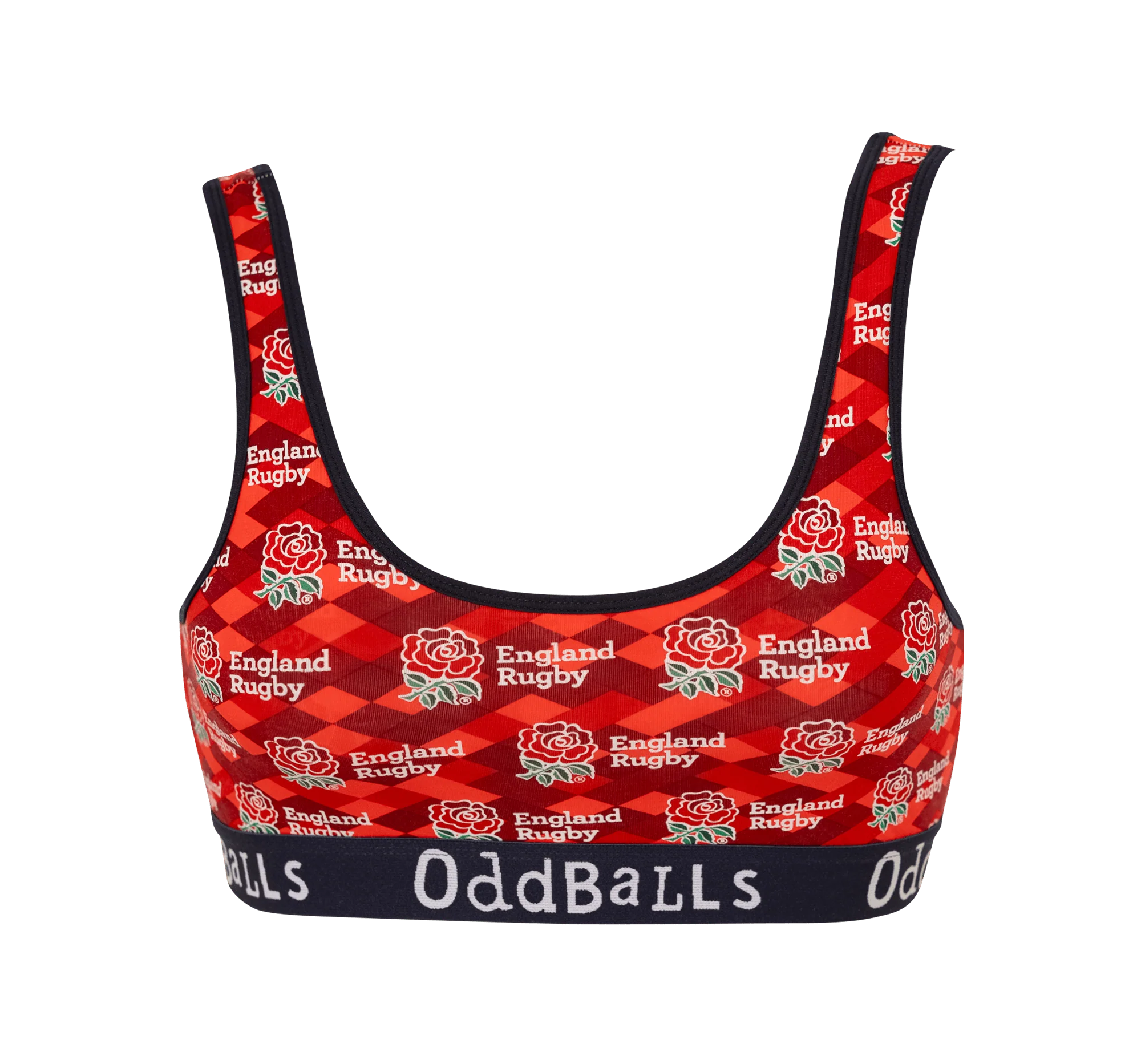 England Rugby Union 24/25 Bundle - Home & Alternate - Ladies Bralette 2 Pack Bundle - Image 3