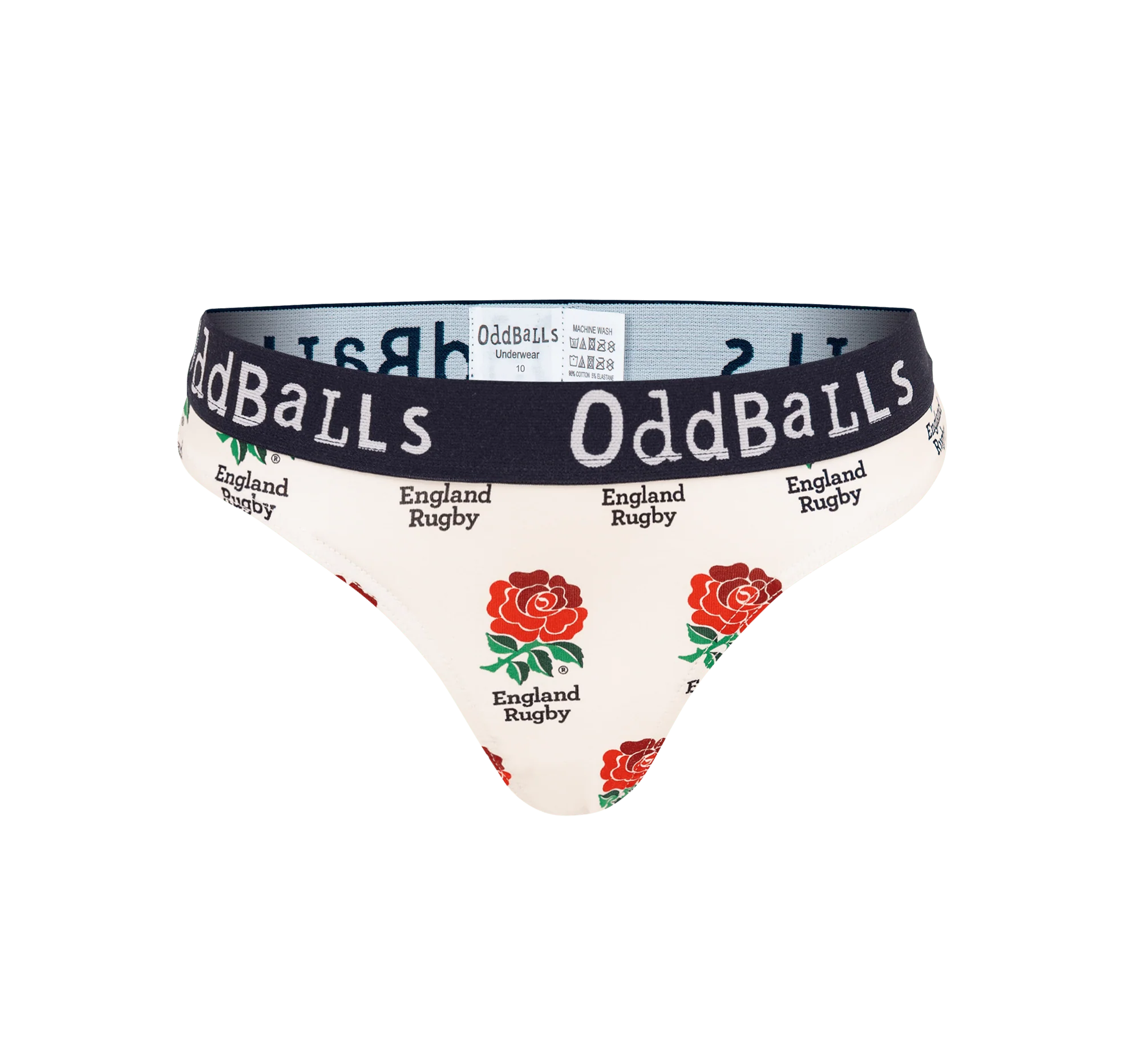 England Rugby Union 24/25 Bundle - Home & Alternate - Ladies Thong 2 Pack Bundle - Image 6