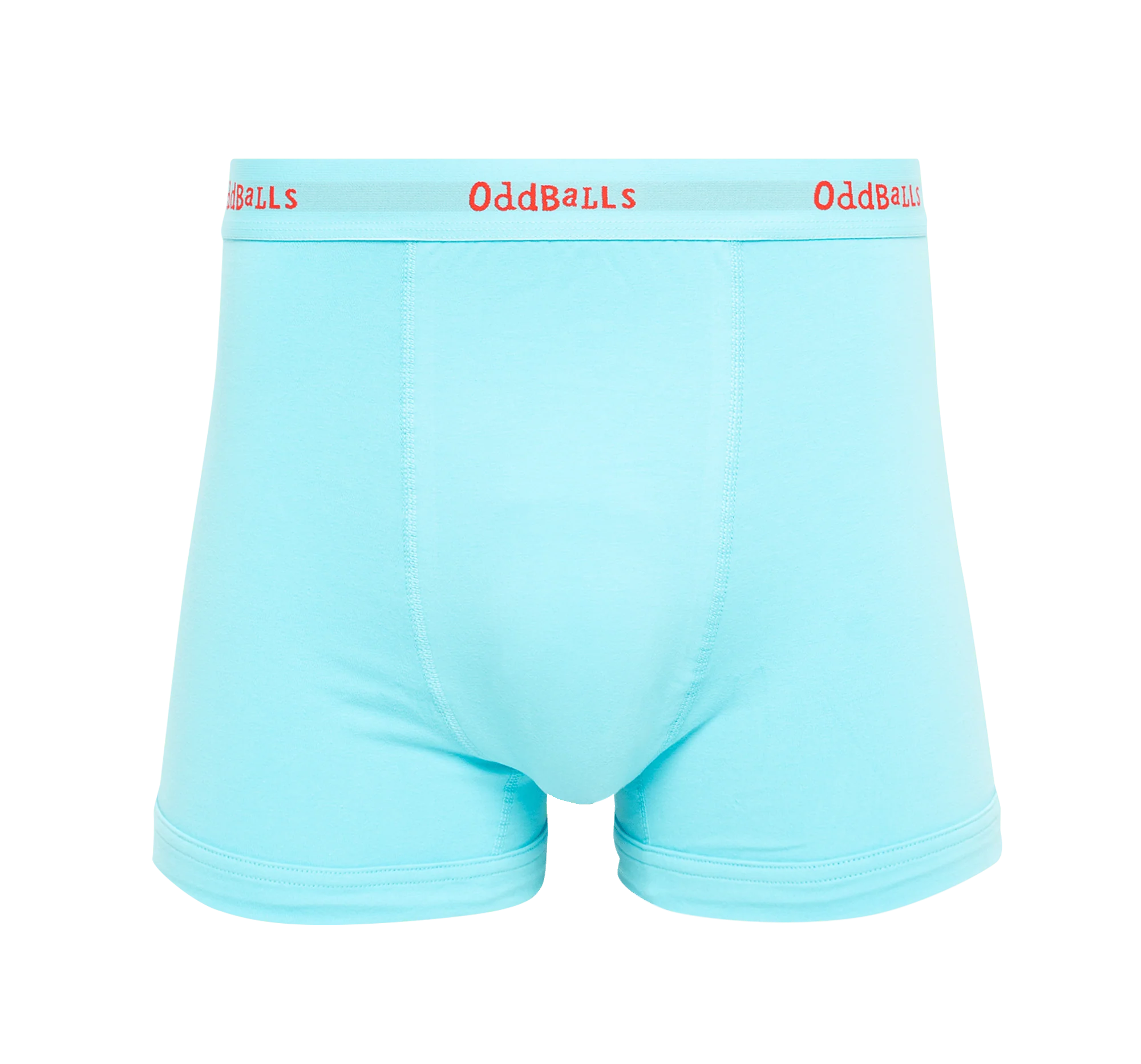 Oasis Blue - Mens Cotton Boxer Shorts