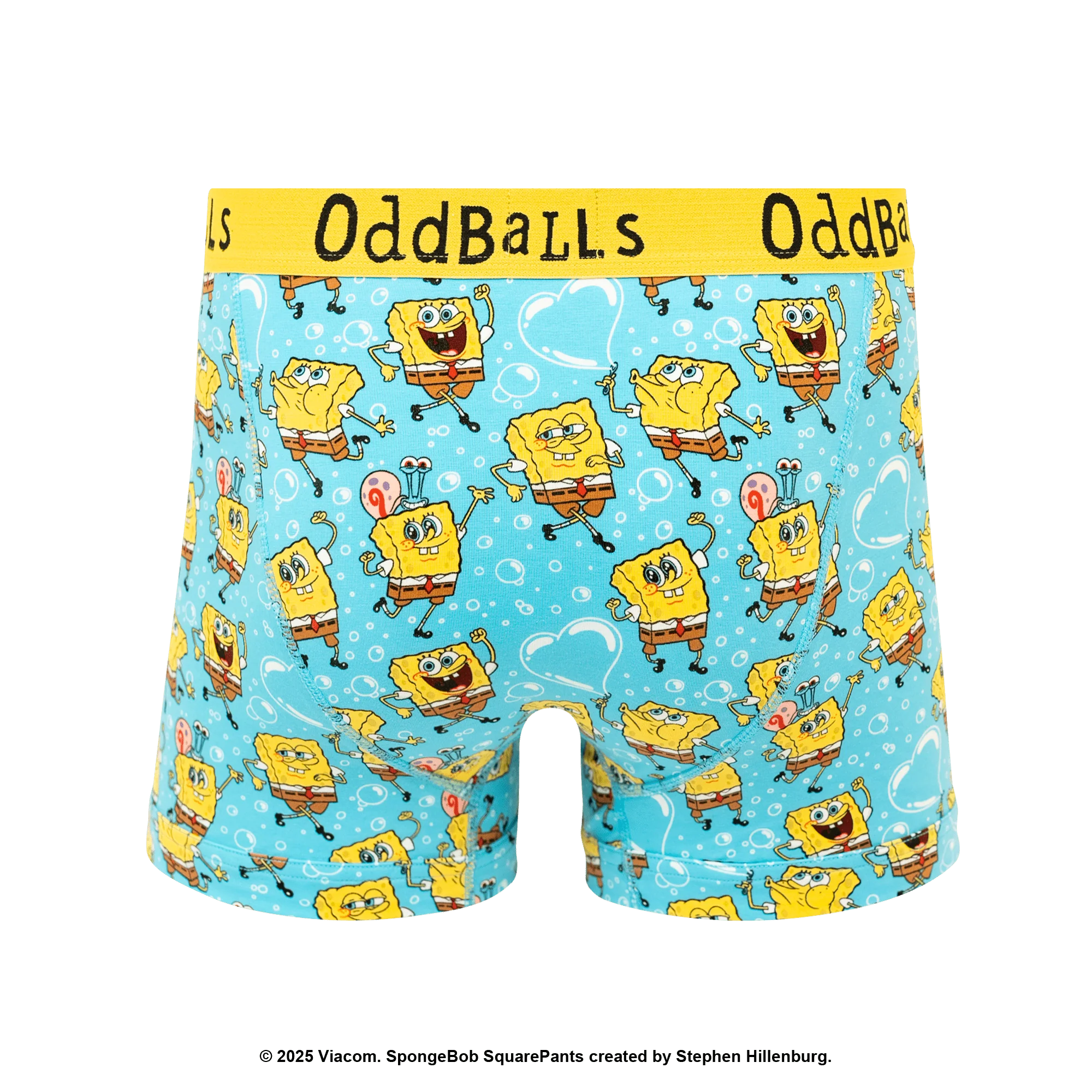 SpongeBob SquarePants Bubbles - Mens Cotton Boxer Shorts - Image 2