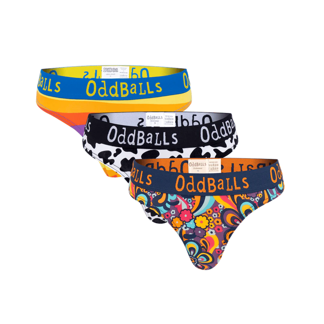 The Wild Bunch Bundle - Ladies Thong 3 Pack - Image 2