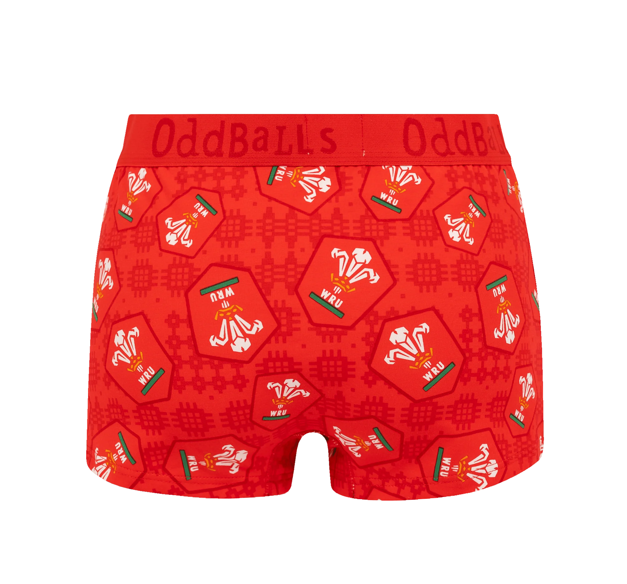 Welsh Rugby Union Home 25 - Ladies Boxers - Image 2
