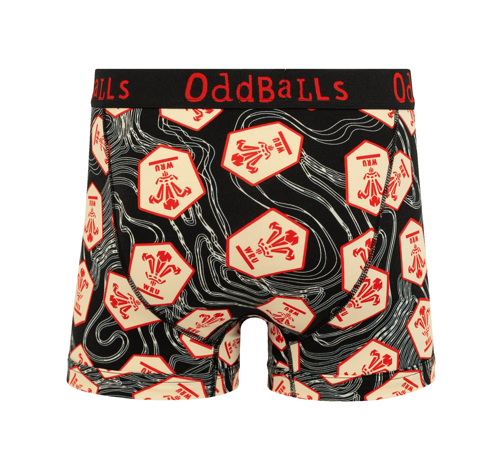 Welsh Rugby Union 25 Bundle - Mens Boxer Shorts 2 Pack - Image 4