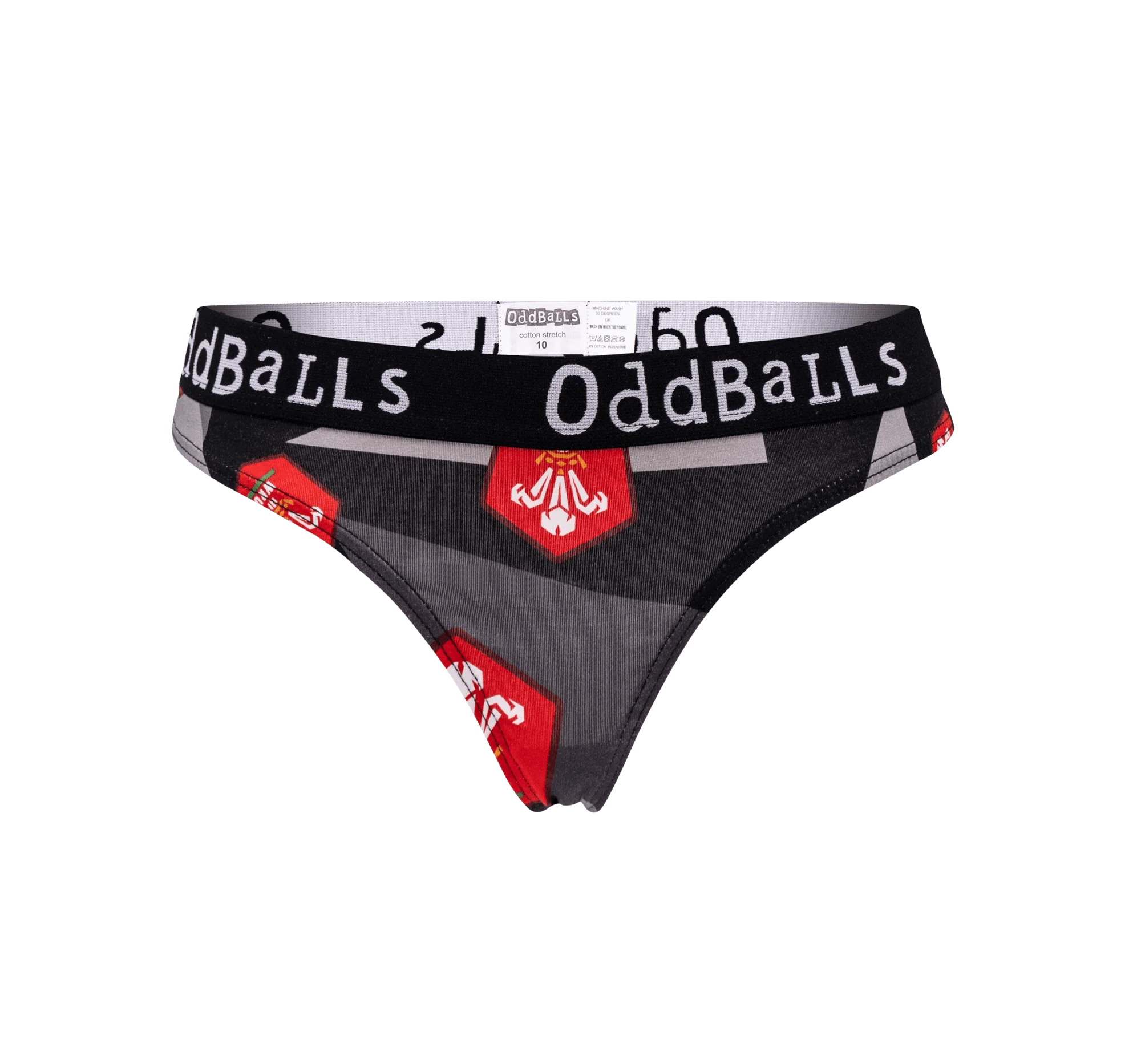Welsh Rugby Union - Away - Ladies Thong - Image 2