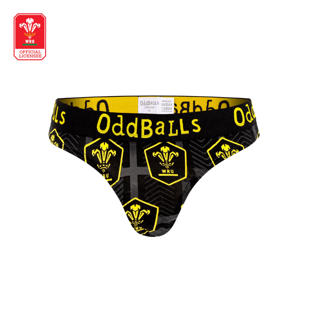 Welsh Rugby Union - Alternate - Ladies Thong - Image 2