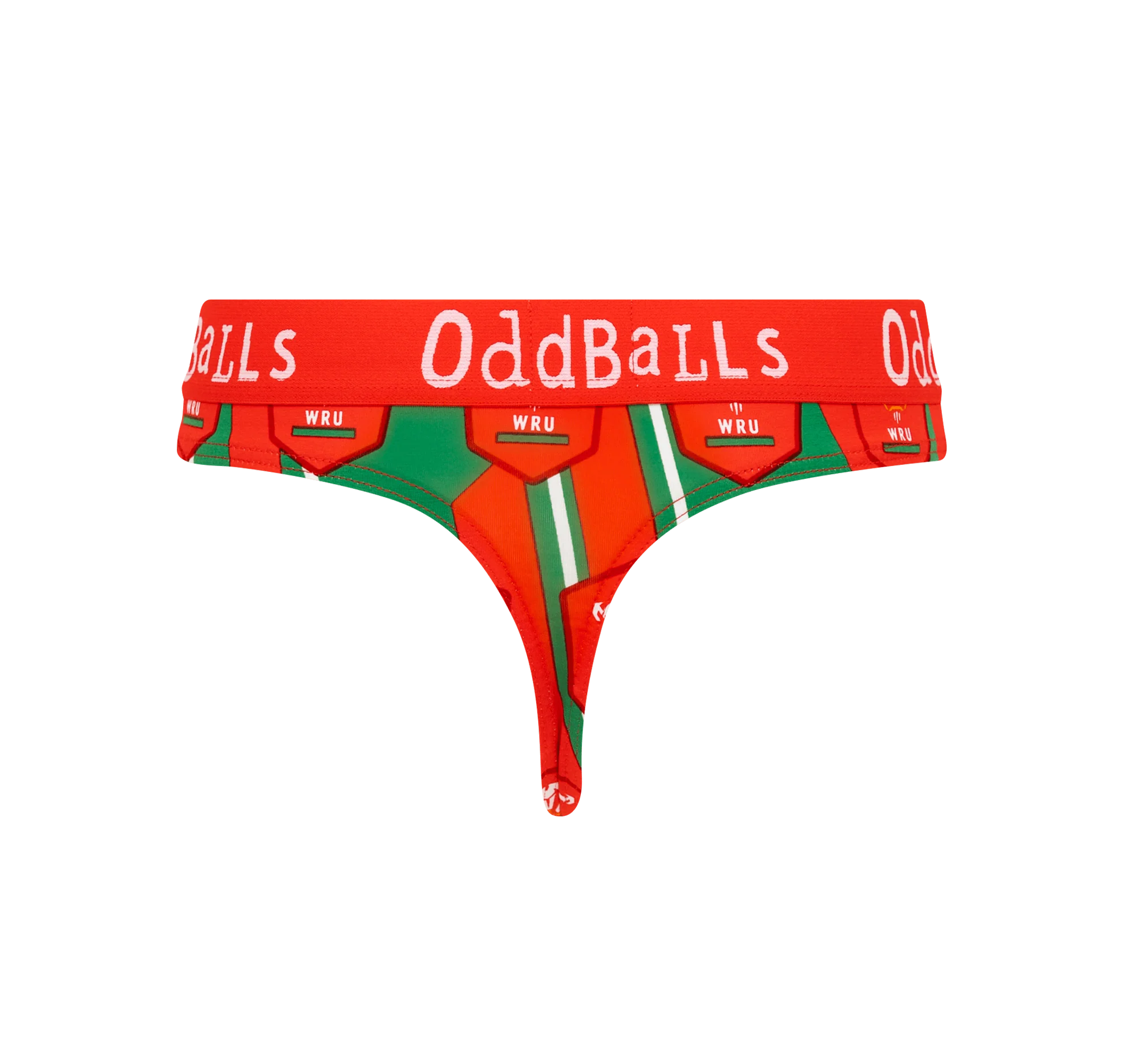 Welsh Rugby Union Alternate - Ladies Thong