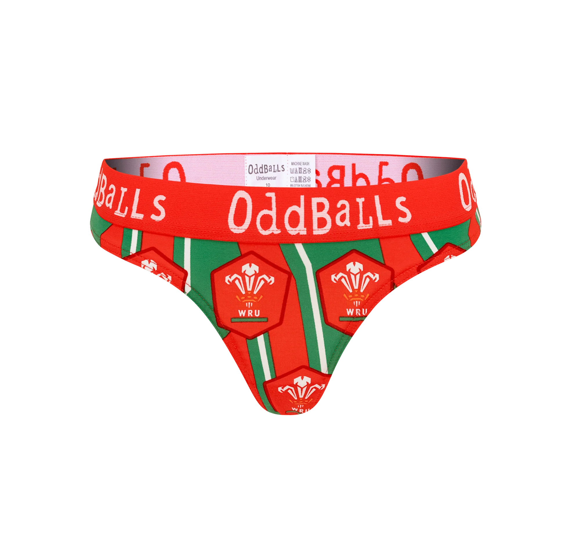 Welsh Rugby Union Bundle - Ladies Thong 2 Pack Bundle - Image 4