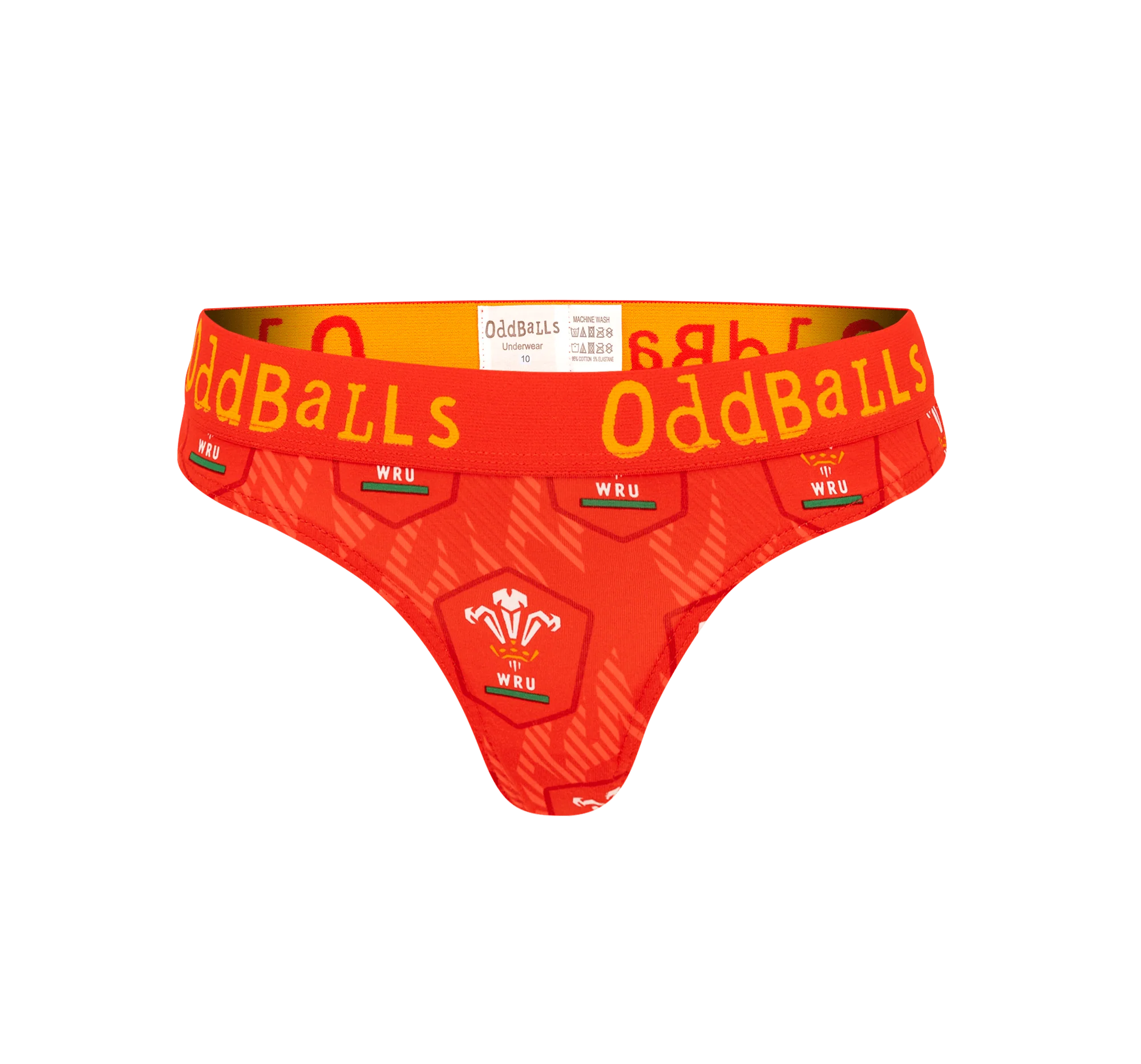 Welsh Rugby Union Bundle - Ladies Thong 2 Pack Bundle - Image 6